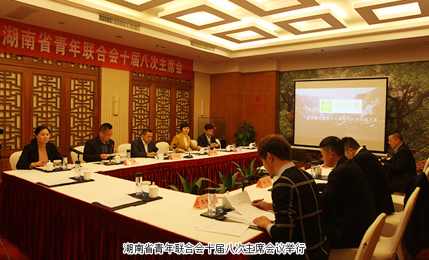 胡国安董事长受邀出席湖南省青年联合会十届八次主席会议、十届四次常委（扩大）会议