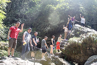 温馨绿韵山庄，悠然茶马古道——mk网中高层管理干部益阳安化溯源之旅