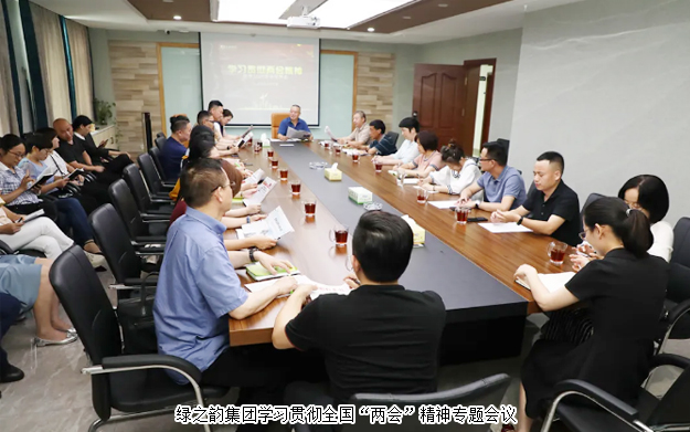 mk网组织召开学习贯彻全国“两会”精神专题会议