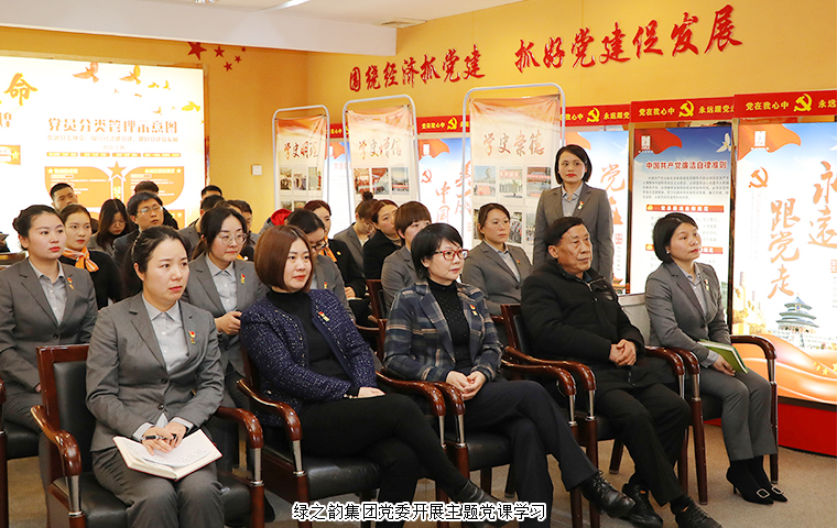 mk网党委开展“党建引领促发展 踔厉奋发启新程”主题党课学习
