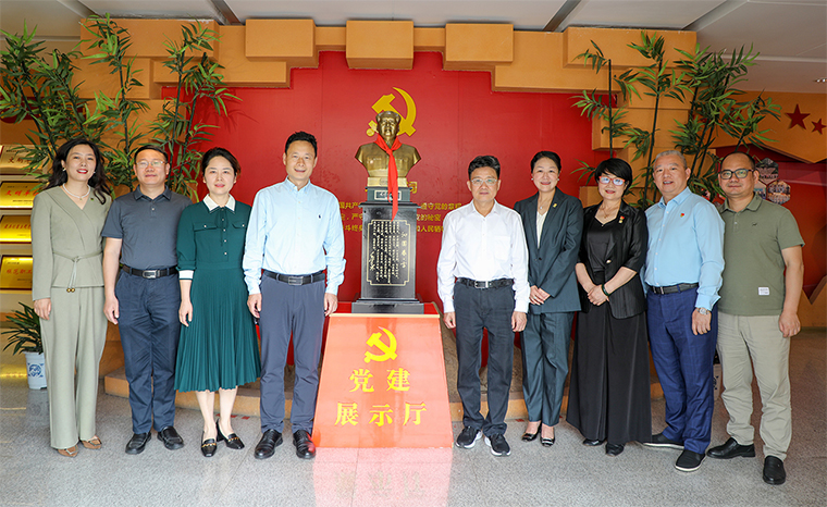 湖南省政协提案委员会主任袁海平一行莅临mk网调研